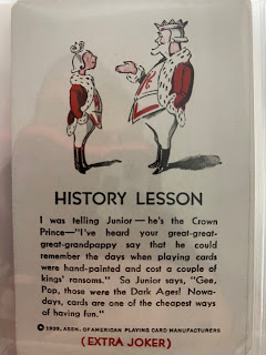 Joker: History Lesson ~1939 USPCC
