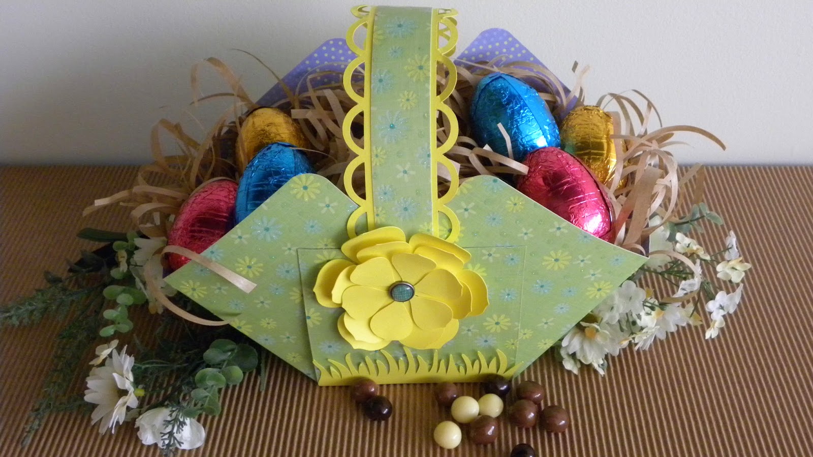 Scraparizate CESTA DE HUEVOS PASCUA
