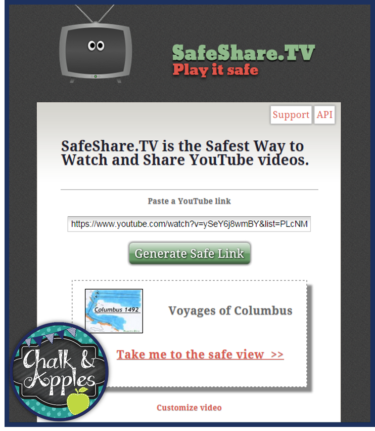 Tech Thursday {AdFree YouTube Videos} Chalk & Apples