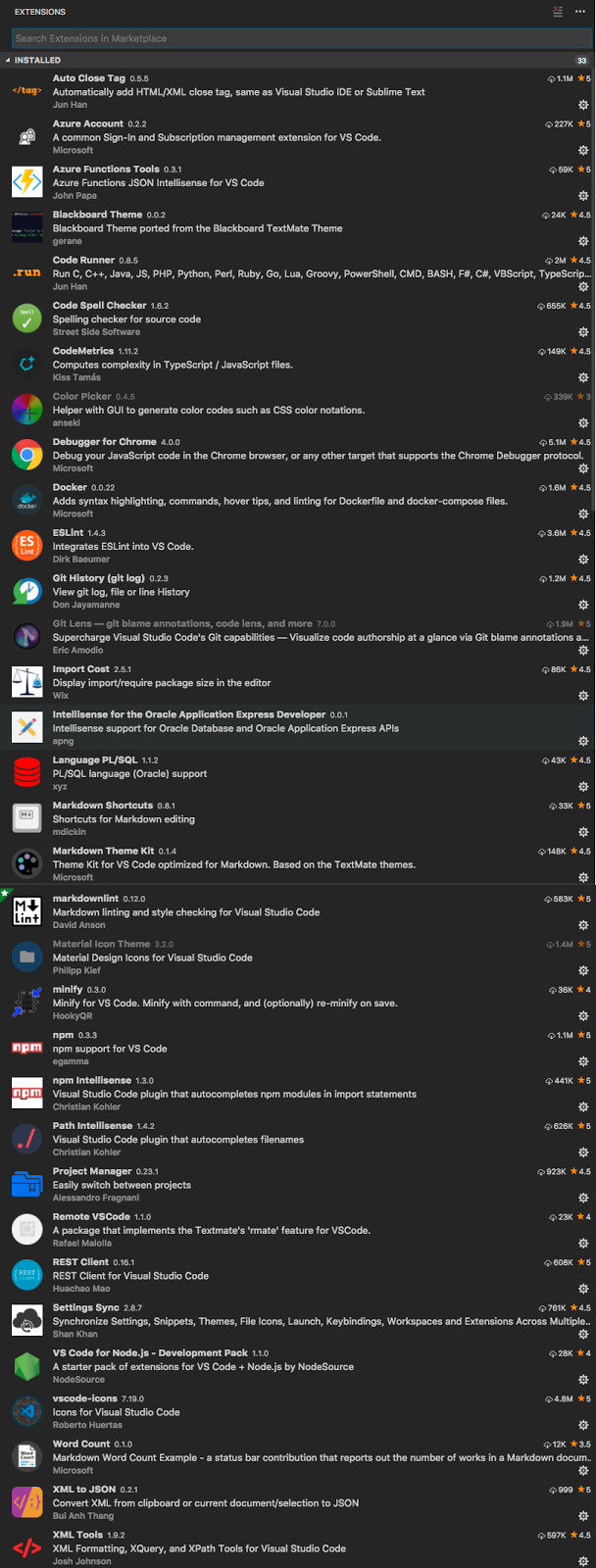 Dimitri Gielis Blog (Oracle Application Express APEX) Visual Studio