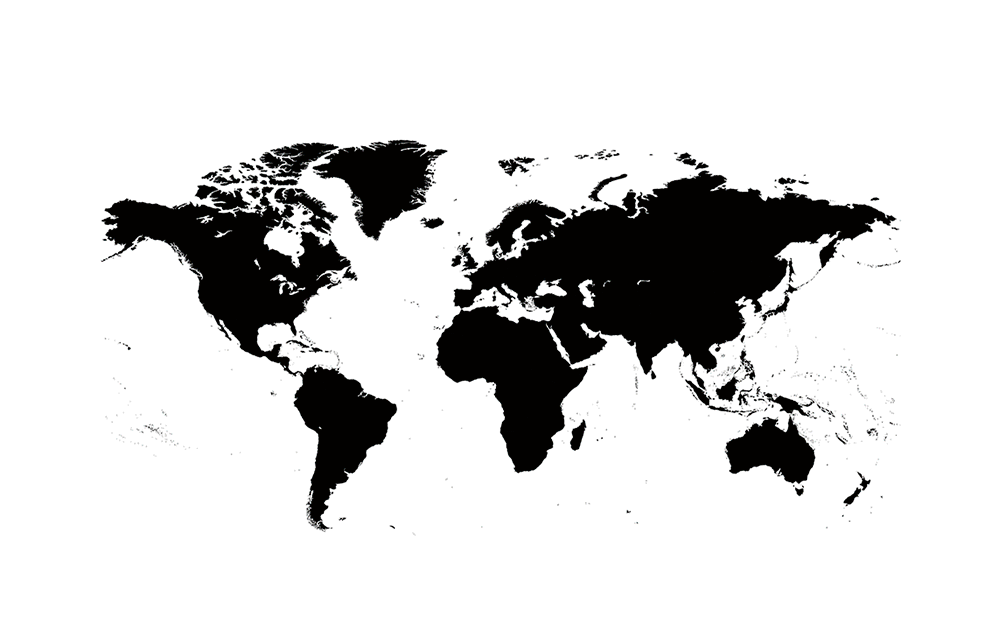 World Map Turns into Bicyclist Silhouette - Neatorama