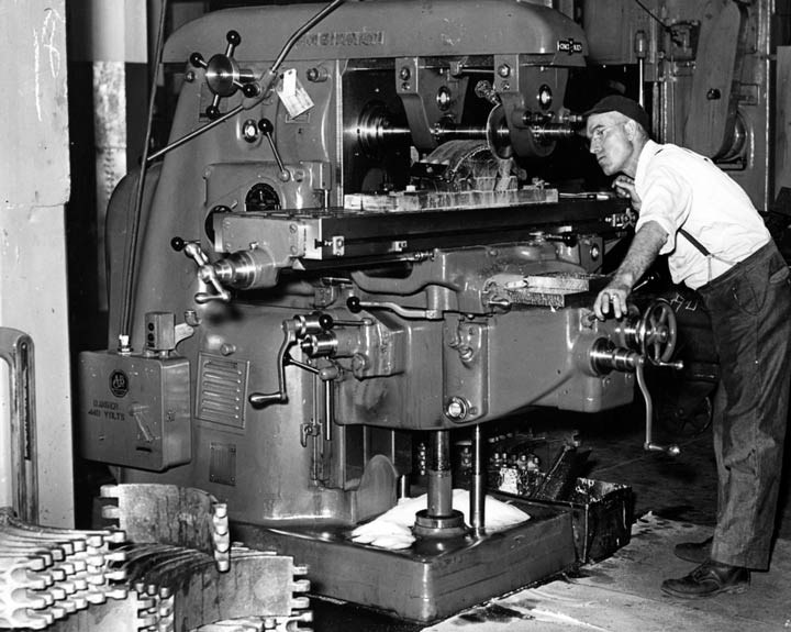 PhotoManufacturing Sherman Tank Transmissions...