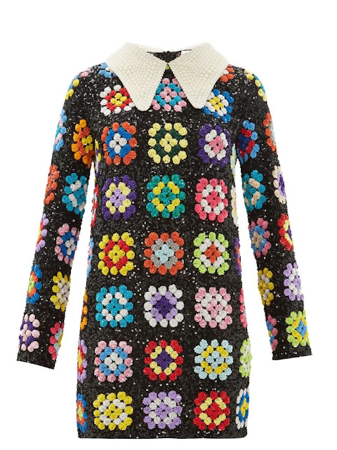 the dream crochet blog.: Making Of Monday: The Granny Square Crochet Dress.
