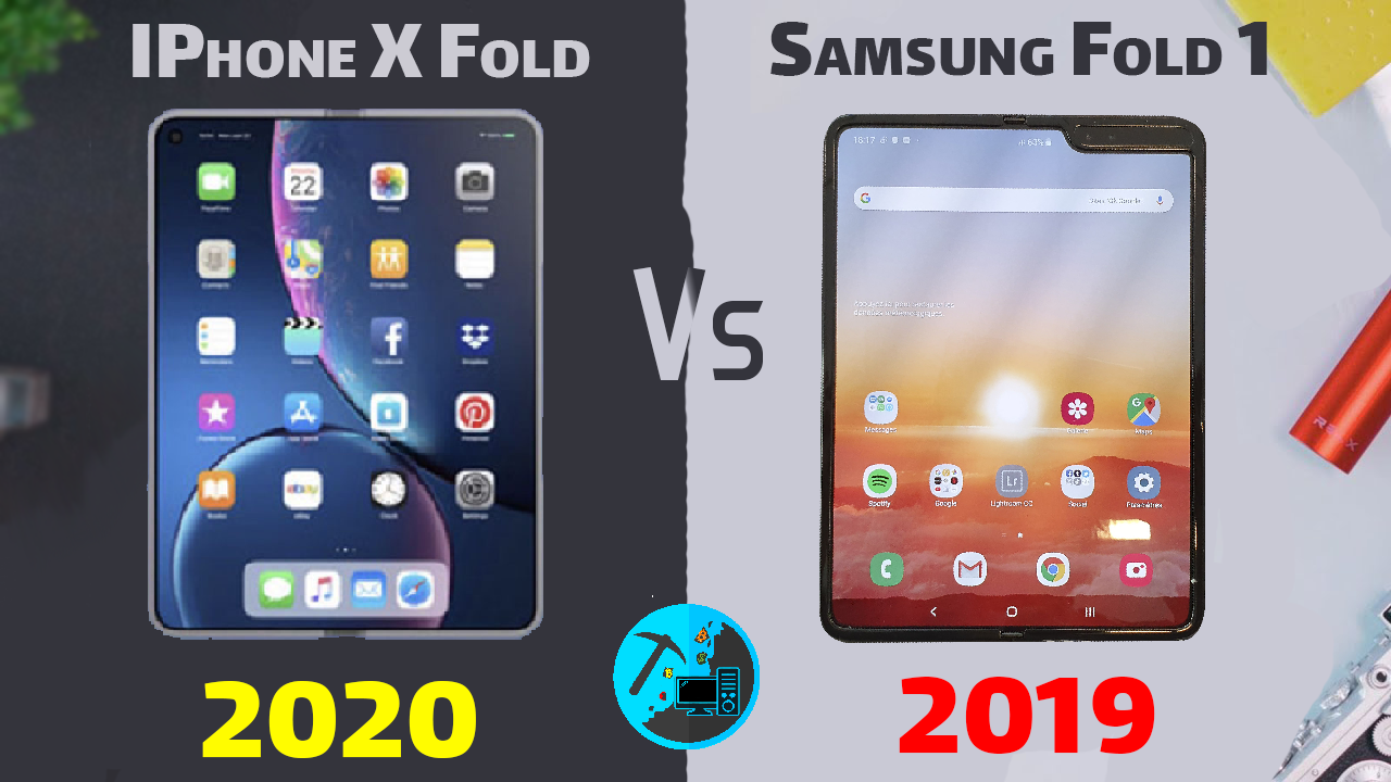ايفون اكس، ايفون قابل للطي، ايفون، iphone fold, iphone x, iPhone 2019 ,samsung fold ,مقارنة بين ايفون و سامسونغ , شركه ابل وسامسونج ومواصفات واسعار ومميزات وعيوب