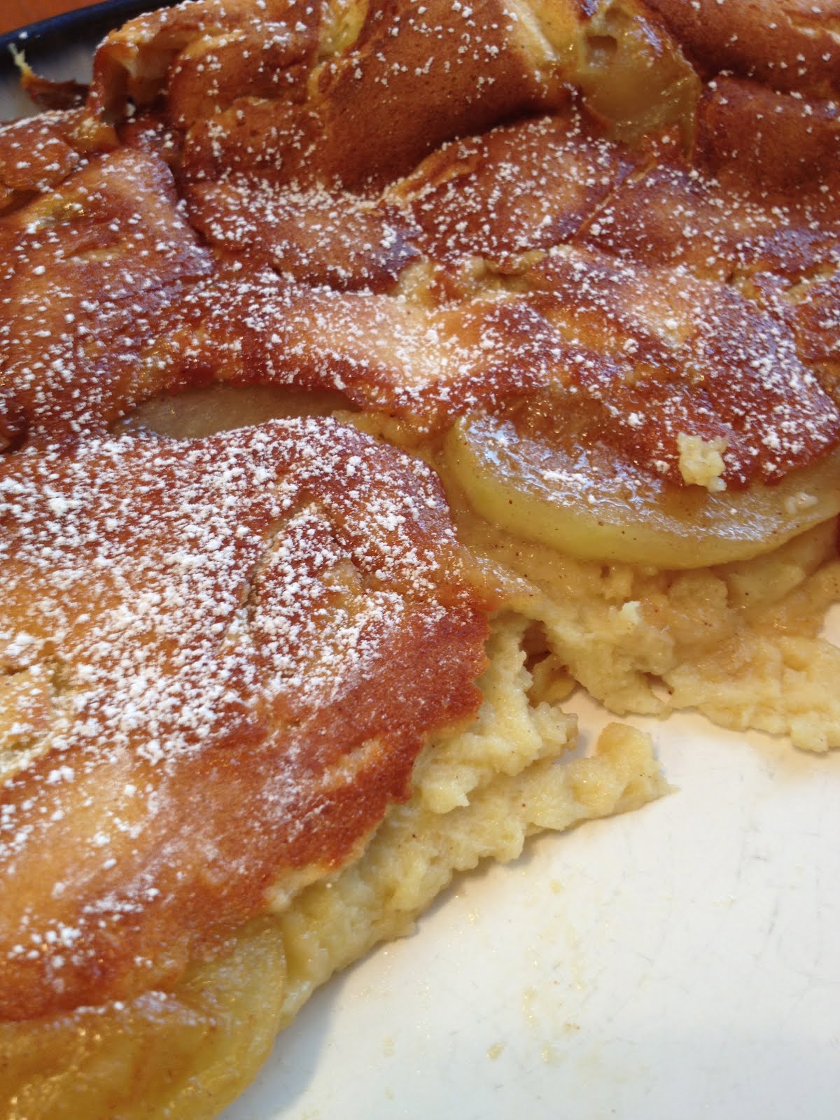 German Apple Oven Pancake The Secret Ingredient is Love