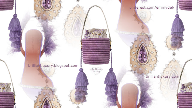 ♦Accessory Color Mauve Purple Lilac #brilliantluxury