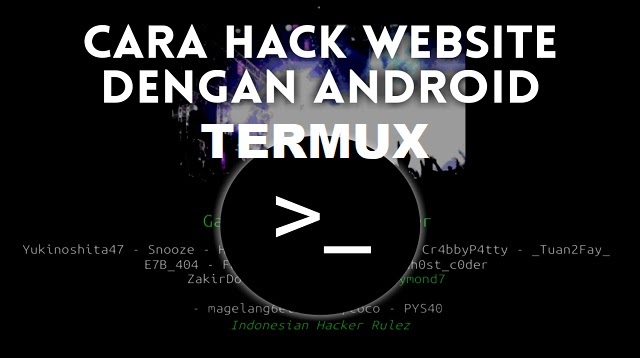 Cara Hack Website Dengan Android Termux 2021 Cara1001
