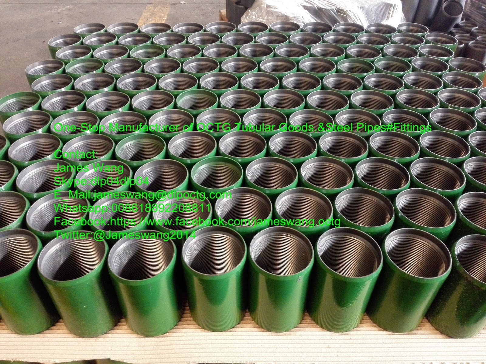 TIANJIN DALIPU OIL COUNTRY TUBULAR GOODS CO., LTD 23/8" EUE Coupling