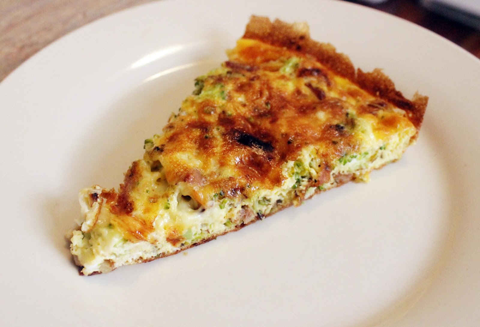 Broccoli saves breakfast (Broccoli Bacon Cheese Frittata) My Sh*tty