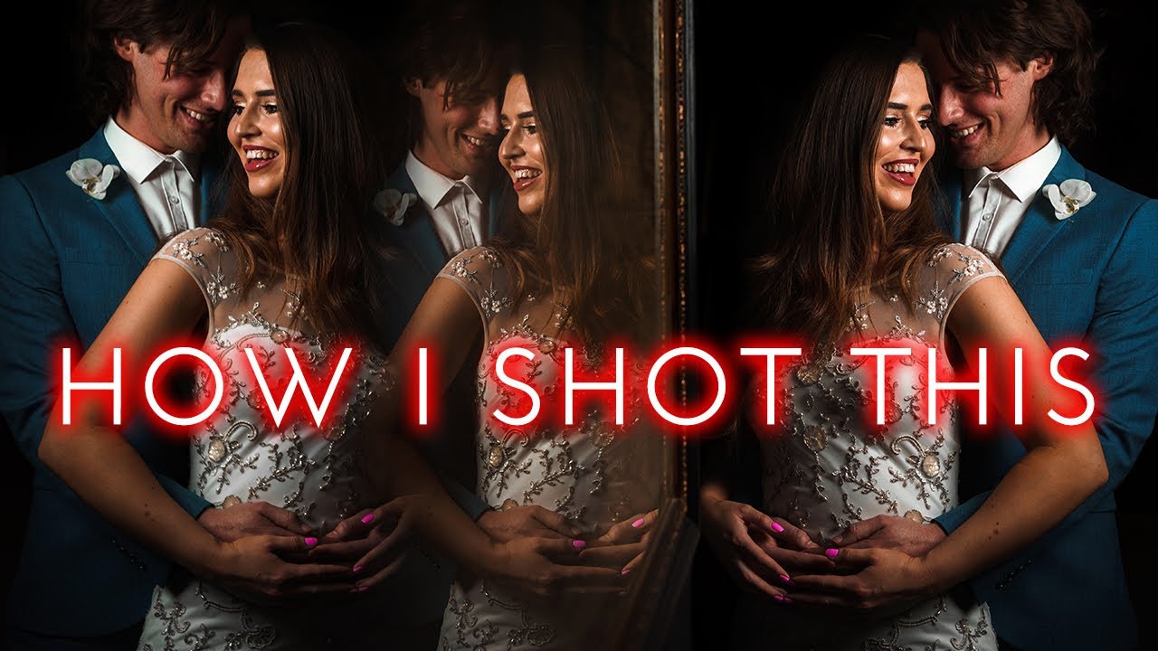 Use a Mirror To Create Unique Off Camera Flash Wedding Portrait Blog