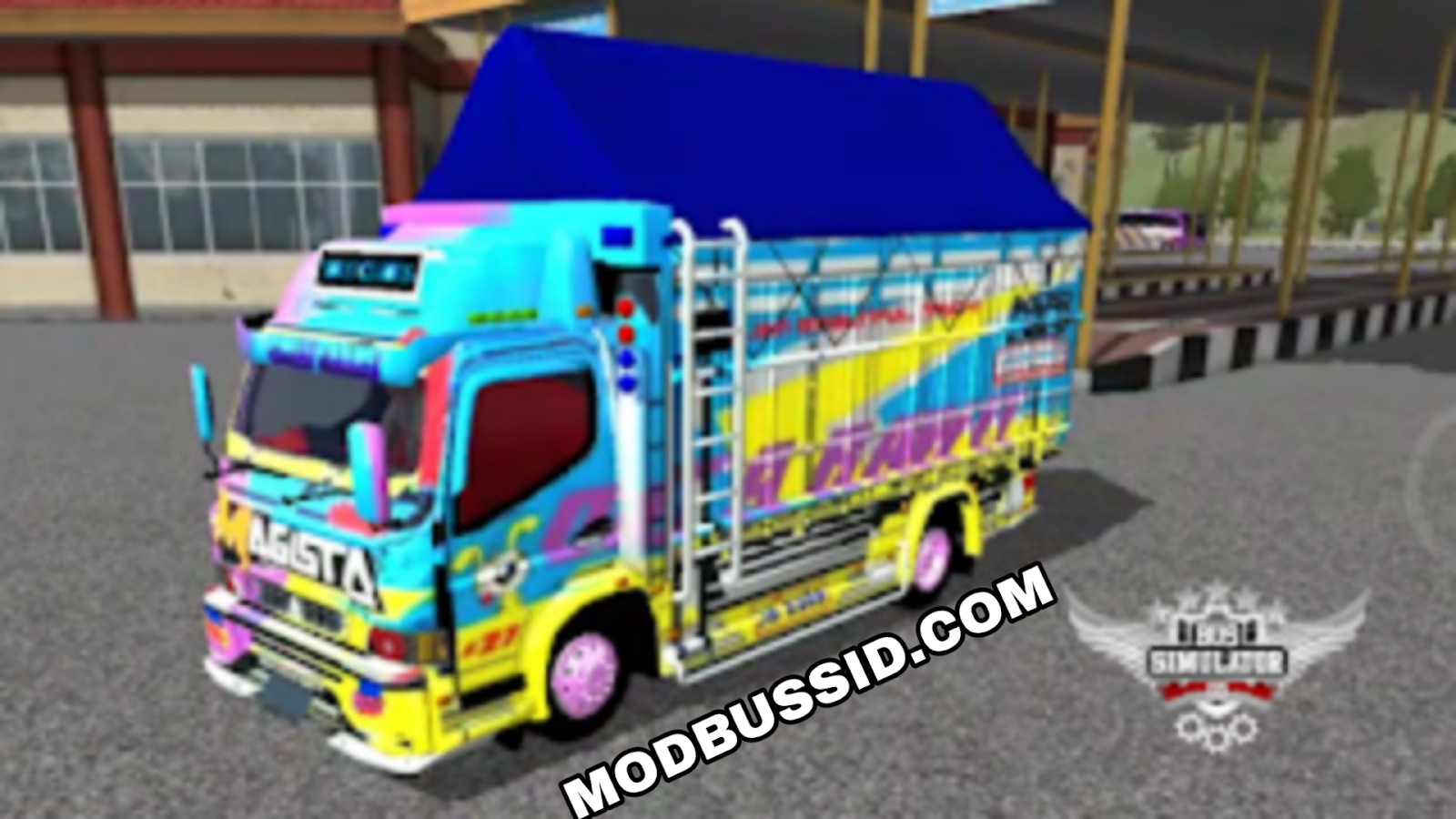 Download Livery Truck Isuzu NMR 71 Bussid - Mod Bussid ...