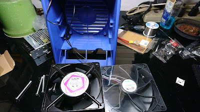 oK03e: Hakko FA400 Smoke Absorber fan replacement with NIDEC UltraFlo