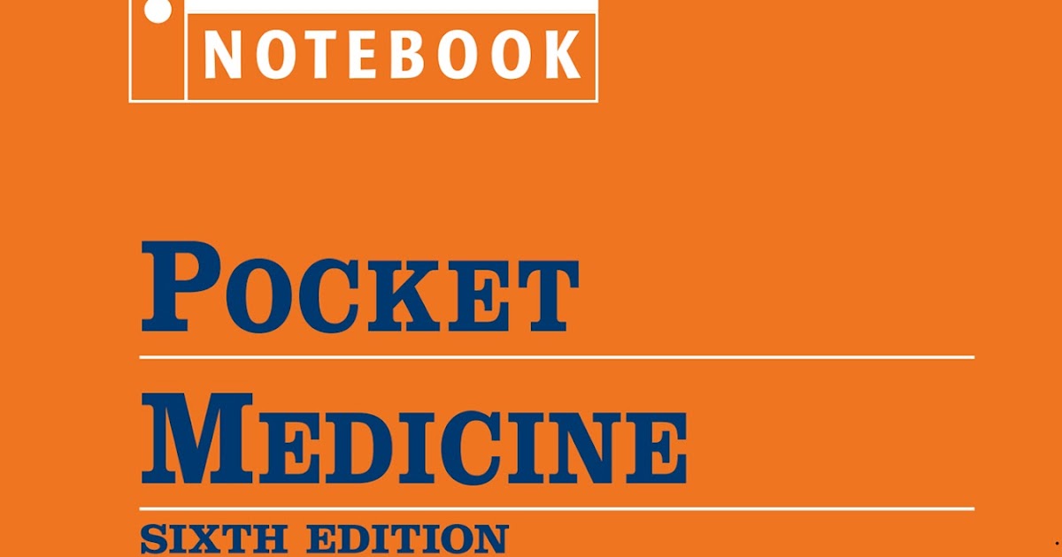 All about Medicine POCKET MEDICINE 6th EDITION PDF (Scan) 2016