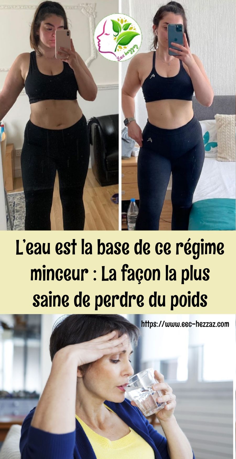 L’eau est la base de ce régime minceur : La façon la plus saine de perdre du poids