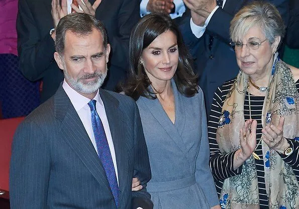 Queen Letizia attended the delivery the Award of the Observatory against Domestic and Gender Violence 2019