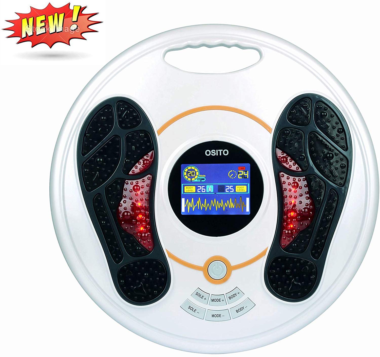 Foot Pain Relief System Electronic Pulse Therapy machine for Feet