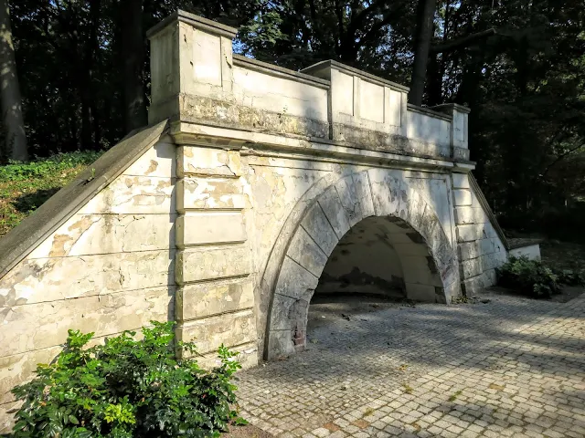 Łazienki Park in Warsaw, Poland