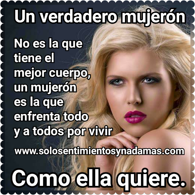 Frases de mujer.