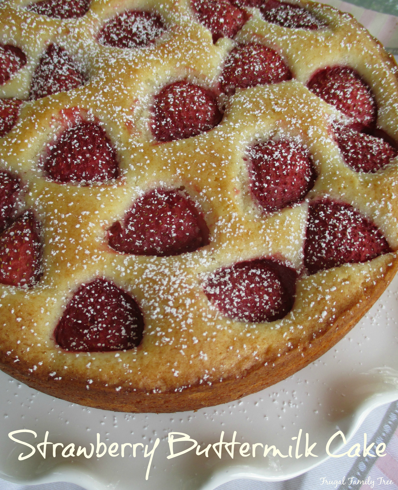 Strawberry Buttermilk Cake Recipe From Back In The Day Bakery Made With