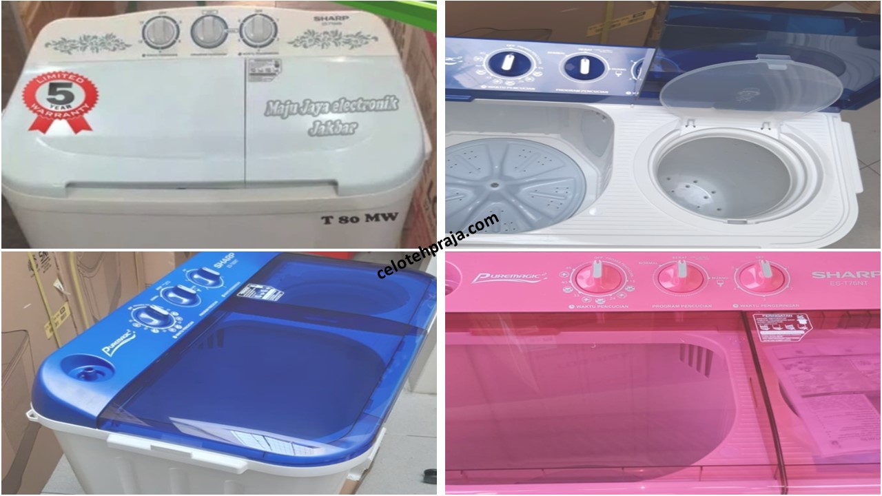 Mesin Cuci Sharp 8 Kg 2 Tabung Terbaru Harga Fitur Speksifikasi Cara Membersihkan Merawat Serta Kekurangan Dan Kelebihannya Celotehpraja Com