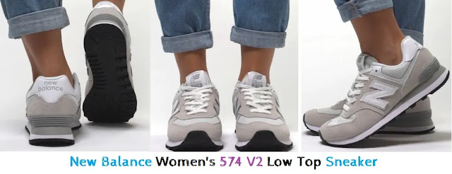New Balance Women's 574 V2 Low Top Sneaker