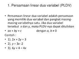 Soal Ulangan Harian Sistem Persamaan Linear Dua Variabel Spldv Smp Mts Kelas 8 Kurikulum 2013 Dan Pembahasannya Soal Matematika Sd Smp Sma Smk Uts Uas Ukk Usbn