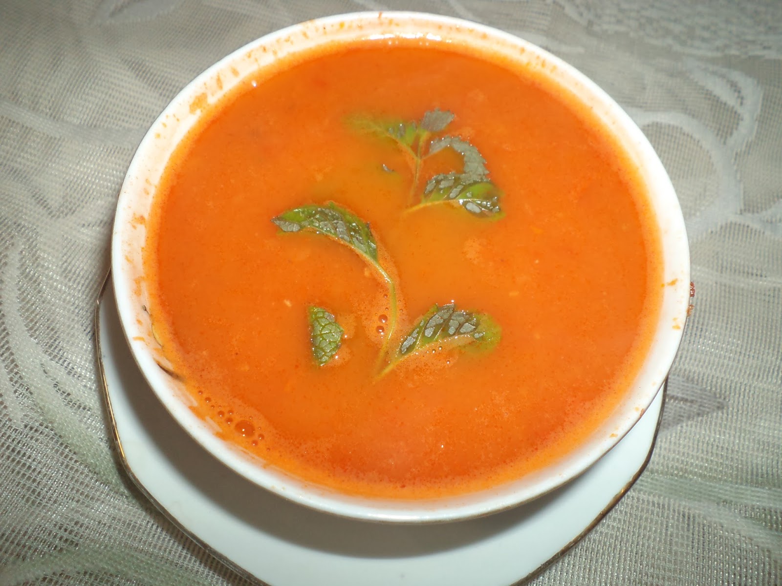 Tomato Carrot Soup Sneha's Recipe