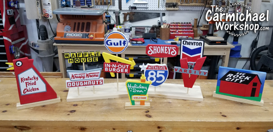 Miniature Road Signs