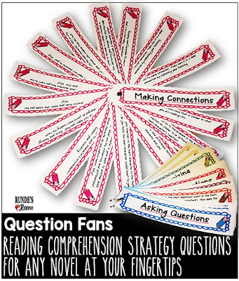 Comprehension strategy questions for any novel