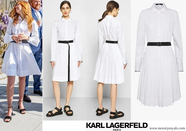 Princess Alexia wore KARL LAGERFELD Shirt Dress