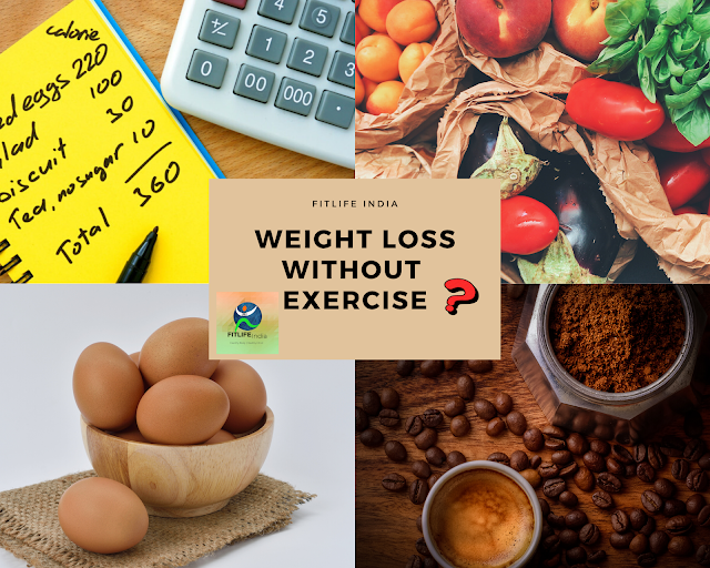 How to lose weight without exercise