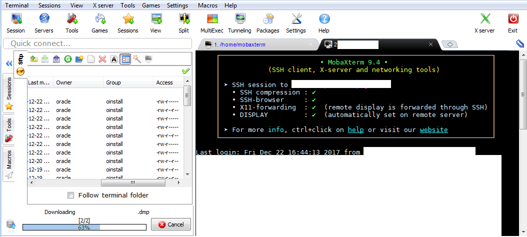 filezilla log dump filezilla log dump