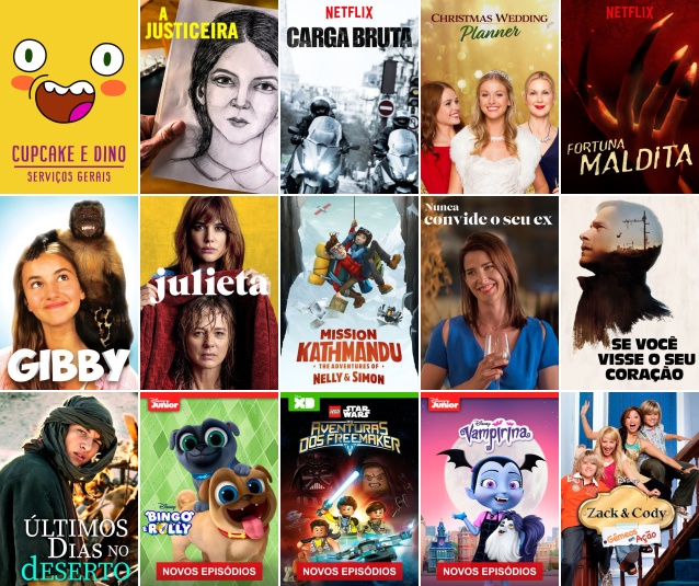 Atualização de 15/11/2018 Filmes Netflix