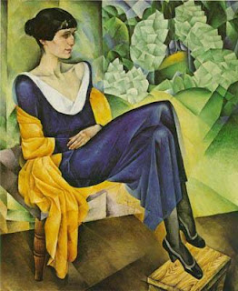 Натан Альтман "Портрет Ахматовой", 1915 г.