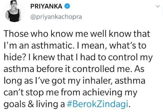priyanka chopra against delhi pollution