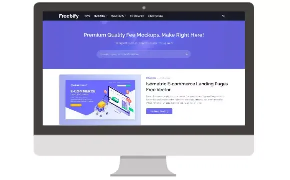 Freebify - Responsive Blogger Template Free Download