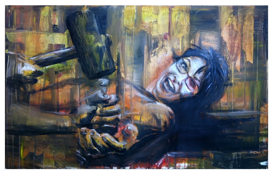 Sarah Palin Crucified Painting Is Torture Porn At Its Ugliest Dark