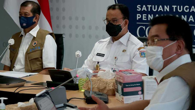 Doni Monardo: Pak Anies Benar, 20 RS Rujukan Penuh Pasien COVID-19 Doni Monardo: Pak Anies Benar, 20 RS Rujukan Penuh Pasien COVID-19