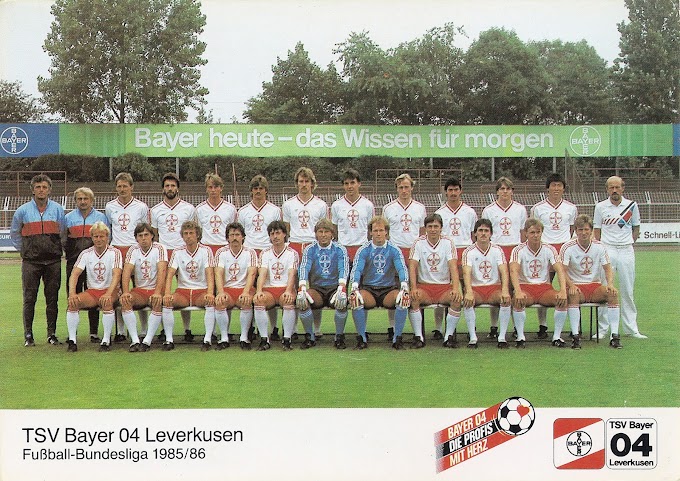 T.S.V BAYER 04 LEVERKUSEN 1985-86.