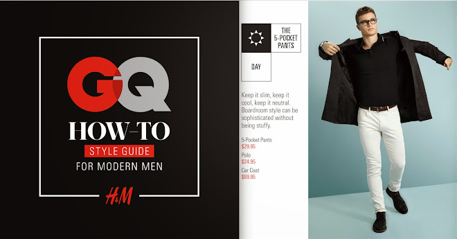 H&M and GQ Collaborative Tags Campaign