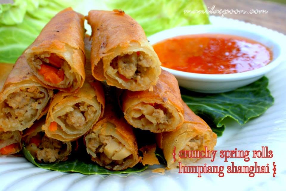 Lumpiang Shanghai (Filipino Spring Rolls) Manila Spoon