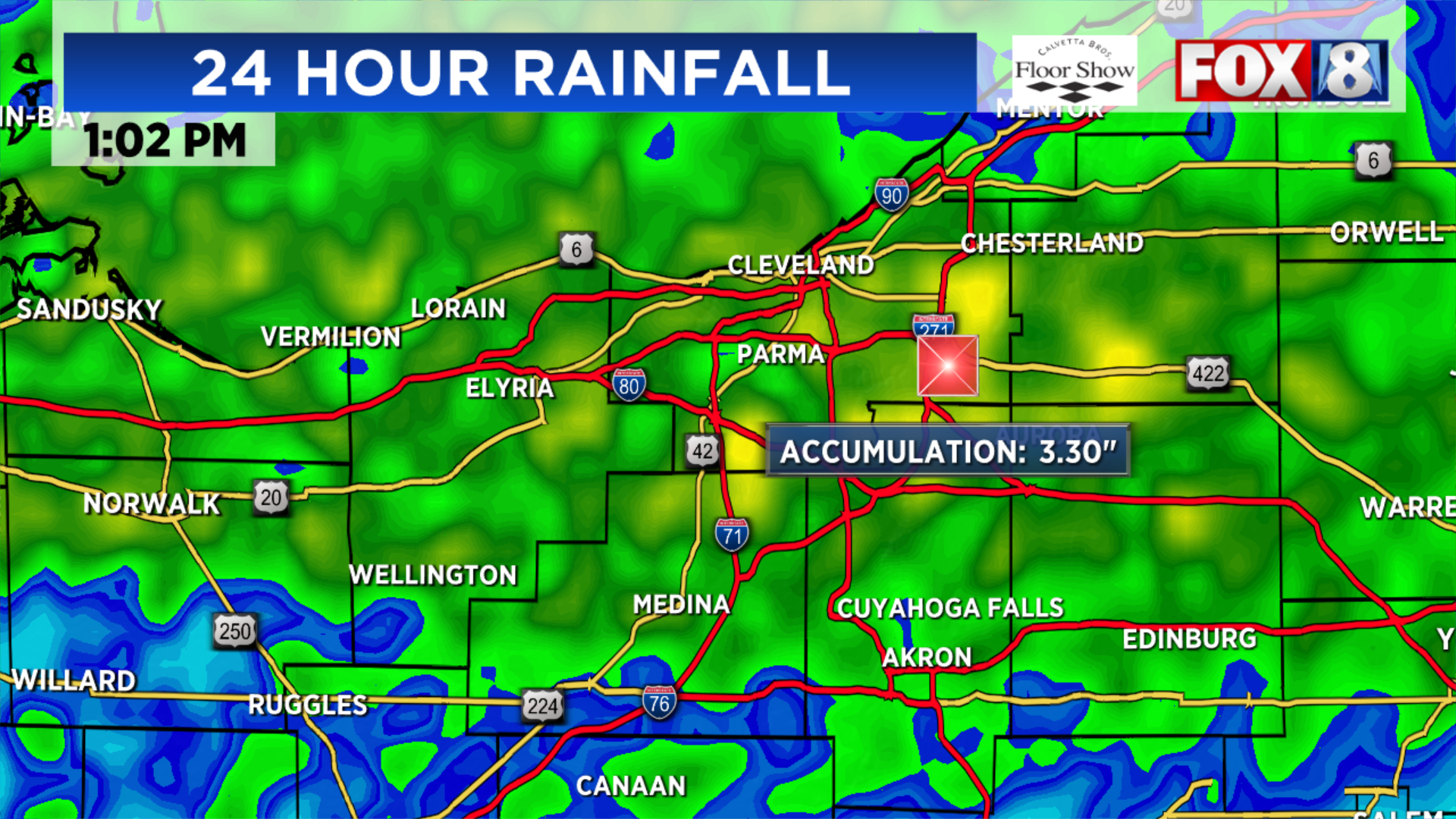 Scott Sabol's World of Weather Labor Day Heavy Rainfall in Ohio
