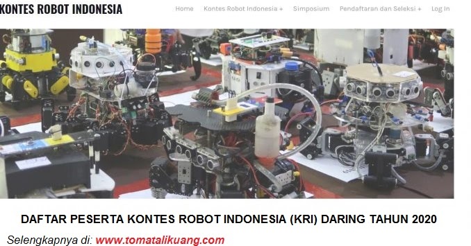 Daftar Peserta Kri Tingkat Wilayah I Dan 2 Tahun 2020 Tomatalikuang Com Berita Pendidikan Terbaru