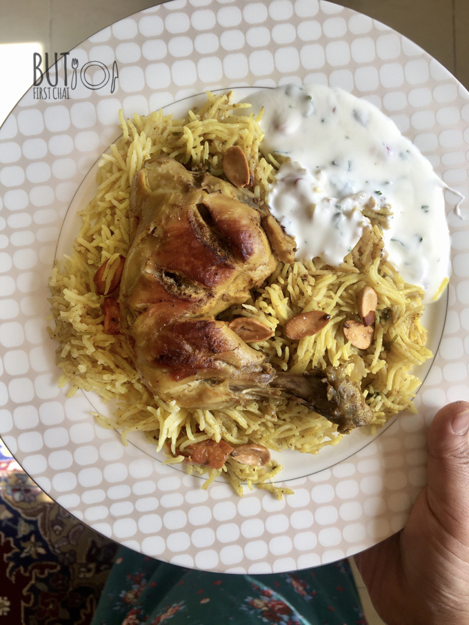 Bahraini Chicken Machboos