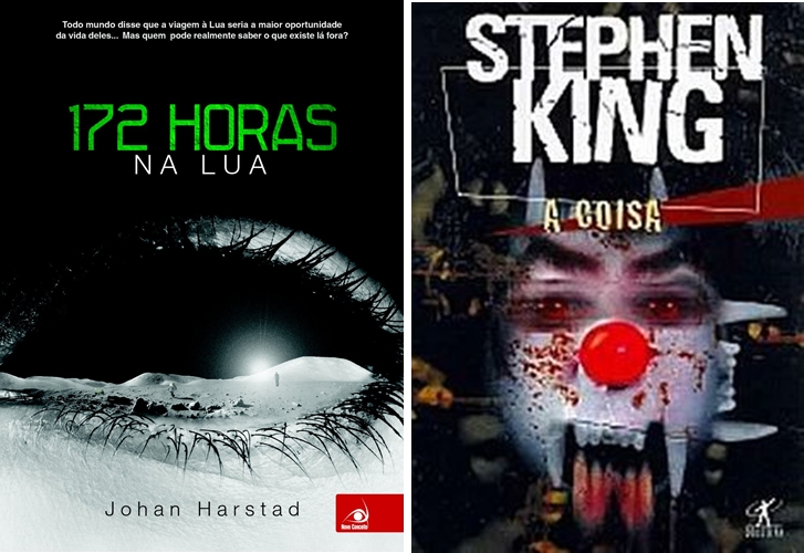 10 capas assustadoras de livros de