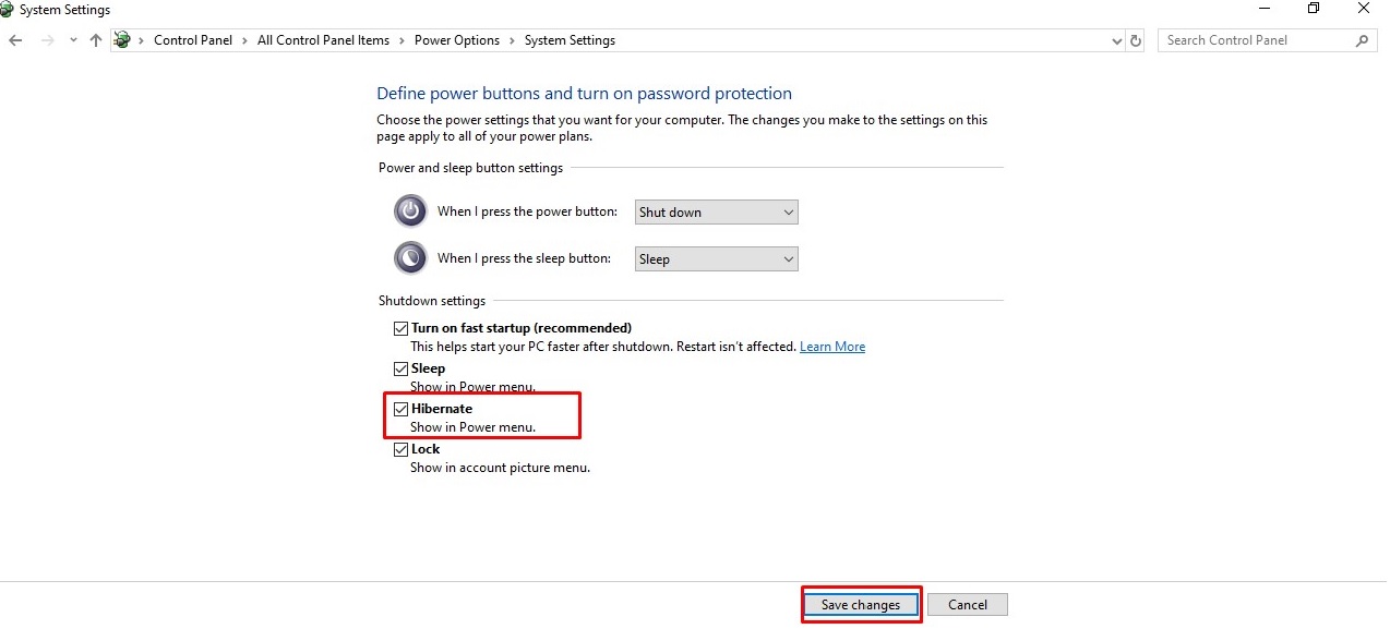 How To Enable Hibernate Mode In Windows 10 Bangla Tech Solutions
