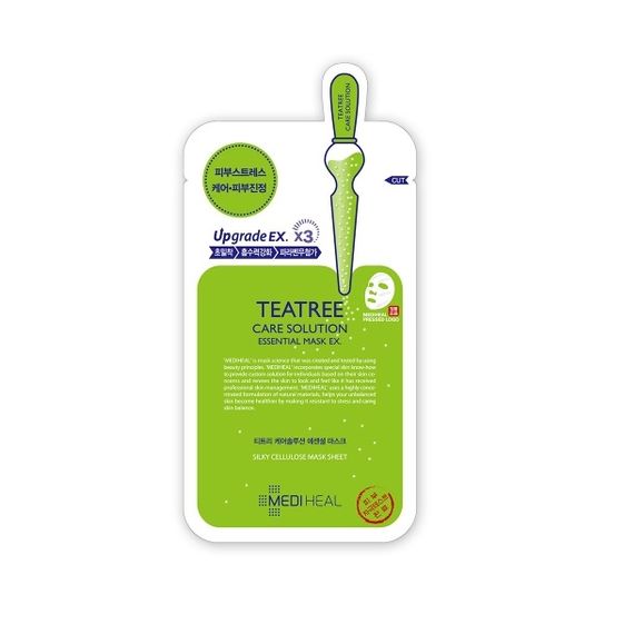 COMBO 5 MẶT NẠ CHỨA TINH CHẤT TRÀM TRÀ NGĂN NGỪA MỤN TEATREE CARE SOLUTION ESSENTIAL MASK EX 24ML [K1] – MEDIHEAL