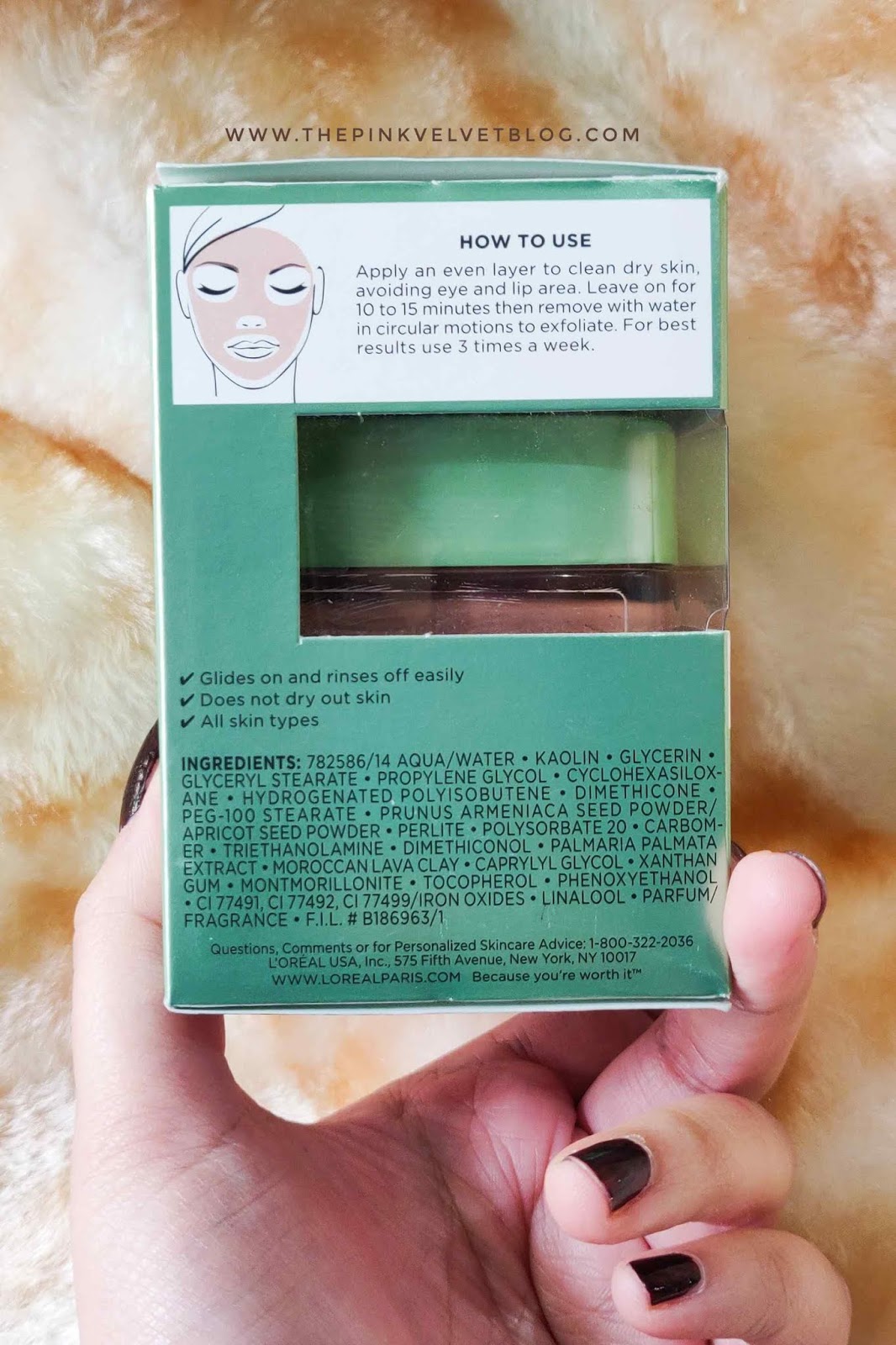 Loreal Pure Clay Mask Red - Exfoliate and Refine Pores - Review Loreal Pure Clay Mask Red - Exfoliate and Refine Pores - Review