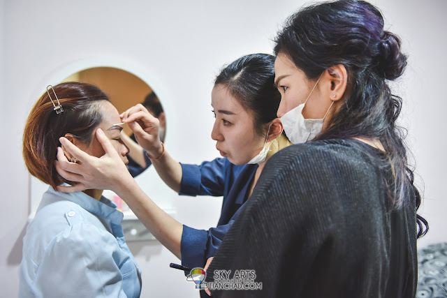 Professional Contour and Eyebrow Embroidery Course by Ivy Brow Design in Malaysia