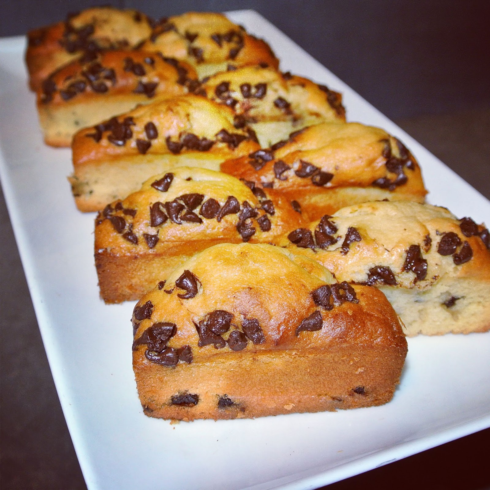 Aux Fourneaux Avec Flo Captain Choc maison Mini cakes aux pépites de